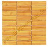 12-1097 Bambus-Mosaik 3,1*9,8*0,4 cm - Pinie