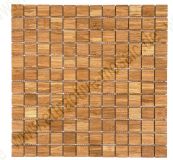 12-1094 Bambus-Mosaik 2,3*2,3*0,4 cm - Eiche