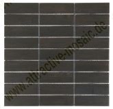 12-1095 Bambus-Mosaik 3,1*9,8*0,4 cm - Ebenholz