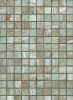 11-0166 Glasmosaik Goldensilk - 2,0*2,0*0,4 cm - Hellbeige