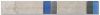 13-0292 Bord�re Materialmix Naturstein / Glas-klar / Metall -  4,0 x 30 cm - Blau