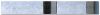 13-0293 Bord�re Materialmix Naturstein / Glas-klar / Metall -  4,0 x 30 cm - Grau
