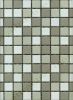 11-0035 Keramik - Mosaik 2,5*2,5*0,4 cm - matt - Mix wei�-grau-anthrazit