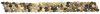 12-1157 Bord�re 10 x 100 cm aus Kieselsteinen - Mix - Poliert