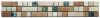 13-0393 Bord�re Antikmarmor - 4,7 x 30 cm - Multicolor Mix