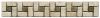 13-0386 Bord�re Antikmarmor - 4,7 x 30 cm - Travertine Classic / Noce