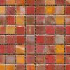 11-0186 Glasmosaik Perlmutoptik - 1,5*1,5*0,4 cm - Mix Rot