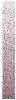 12-1677 Glas-Mosaik - 2,5*2,5*0,4 cm - Farbverlauf 245*30,5 cm - Mix-Rosa