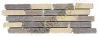 12-1690 Bord�re - Naturstein-Nachbildung - Brick - 10 x 30 cm - Mix / Grau - Matt