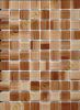11-0283 Crystal-Mosaik 2,5*2,5*0,8 cm strichbeige
