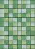 11-0287 Crystal-Mosaik 2,5*2,5*0,8 cm Mix - gelb / gr�n / transparent