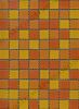 11-0288 Crystal-Mosaik 2,5*2,5*0,8 cm Mix - gelb / orange / rot